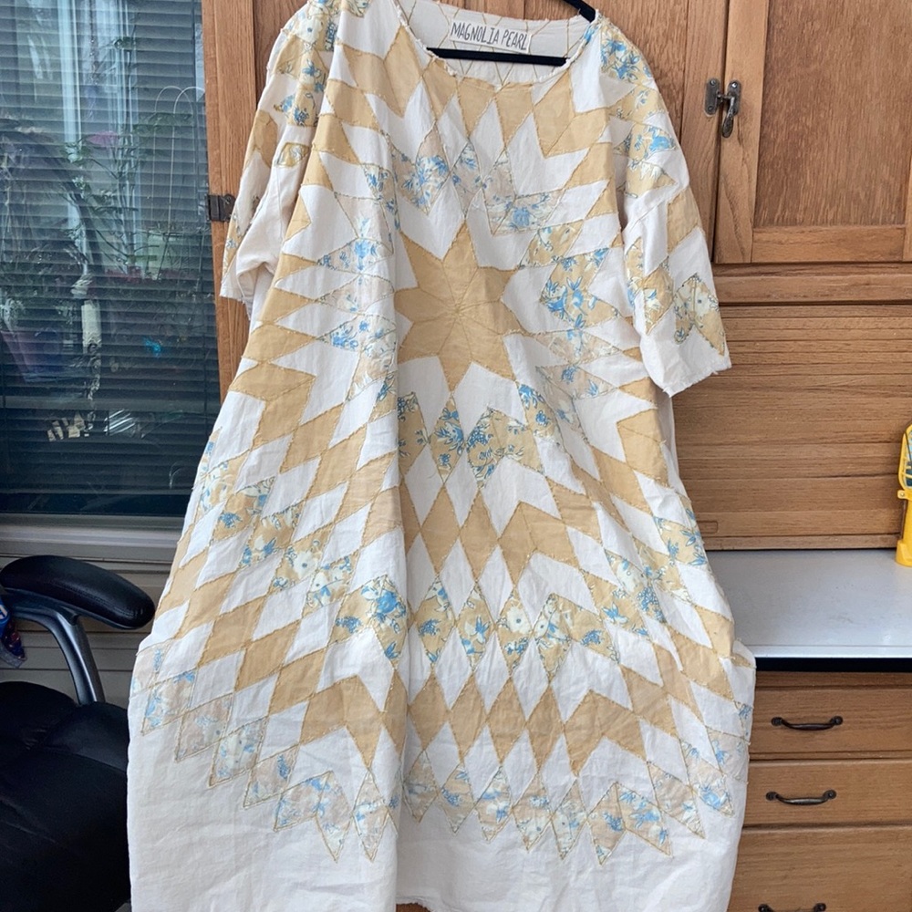 Magnolia pearl quilted flourSack dress